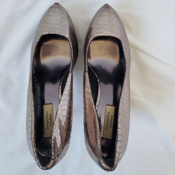 Simply Vera Svkarina Silver Heels - Picture 10 of 10